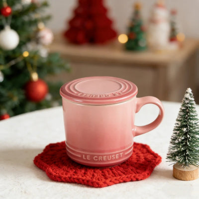 Ceramic Stoneware Mug with Lid | Multi-Color, Non-Slip Coffee & Tea Cup