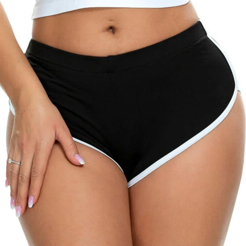 Womens Soft Comfortable Underwear Sports Yoga Shorts Trunks Fitness Running Workout Gym Hot Pants Seamless Panties Jockstrap