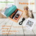 IP67 Waterproof Mini 4G GPS Animal Tracker Collar Anti-Lost Real Time Tracking Dog Cat Locator Pet Dog Cat Fashion Neck Collar