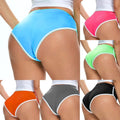 Womens Soft Comfortable Underwear Sports Yoga Shorts Trunks Fitness Running Workout Gym Hot Pants Seamless Panties Jockstrap
