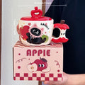 Ceramic Mug High-looking Cute High-temperature Resistant Student Dormitory Office Portable Water Cup