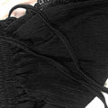 Women Lace Up Shorts Summer Casual Elastic Waist Wide Leg Sweat Fitness Running Short 2024 High Quality Thick Fabric Mini Shorts