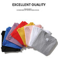 100% Pure Cotton Men's Casual Loose Fashion Letter Pattern Print Breathable Sports Short Sleeved Round Neck T-shirt Top