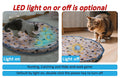 Interactive Cat Toys Ball Cover Set Fast Rolling in Pouch Hide and Seek Kitten Toy Motion Activated Interactive Cat Toy Indoor