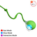 Self-Moving Automatic Cat Teaser Ball with Faux Tail Rechargeable Smart Sensor Cat Toy for Indoor Cats Cat Toys Interactive