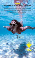 Baseus Waterproof Phone Case Under 7.2 inches For iPhone 12 Pro Max Swim Case IPX8 Universal Cover For Huawei Xiaomi Samsung