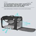 Wakytu two-in-one foldable cat center Transport box. Cat car transportation. Two cat and dog double pet transportation bags