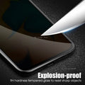 3Pieces Privacy Screen Protector Tempered Glass For Samsung A34 A54 5G A53 A52S A13 A33 A14 A12 A32 A50 A51 Protective Glass