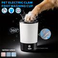 Pet Foot Washing Machine Electric Pet Paw Cleaner Automatic Dog Quick Cleaner Pet Paw Portable Low Noise Waterproof Foot Cup