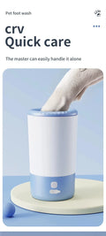 Automatic Portable Electric Pet Foot Washing Machine Quick Paw Cleaner Waterproof Low Noise Cup for Pets