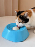 Best-selling new pet food puzzle toy fun licking slow feeder dog bowl non-slip spherical dog licker universal for cats and dogs