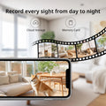 Boykeep 2K Pet Dog Camera with Phone App, 5G/2.4GHz WiFi Indoor Security Baby Camera, 360° Pan & Tilt, 2-Way Audio, Night Vision