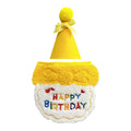 Pet Cat Dog Birthday Outfit - Birthday Hat and Bib Set,Cute Birthday Scarf Bib & Party Hat Adjustable Pet Birthday Supplies