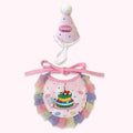 1 Pc Cute Pet Birthday Cake Bib Washable Cat & Dog Bib Birthday Party Decoration Photo Decoration