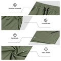 Men's new breathable mesh quick-drying sports shorts with a drawstring waistband, suitable for casual and fashionable sports wea