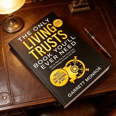 The Only Living Trusts Book You'll Ever Need Garrett Monroe Adults English 2026 Edition Estate Guide Free Shipping