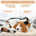 Puppy Dog Heartbeat Toy, Sleep Aid Crate Kennel Training Puppy Toy, Interactive Pet  Squeaky Chew Dog Toy