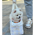Puppy Dog Cat Bag Portable Pet Carrier Bag Breathable One-shoulder Bag Handbag Summer Travel Dog Outdoor Transport Basket Poodle