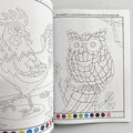 Children's Fun Coloring Book,  48 Pages with Colorful Pages and Number Instructions, Interactive Activity Coloring Book