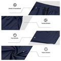 Men's new breathable mesh quick-drying sports shorts with a drawstring waistband, suitable for casual and fashionable sports wea