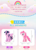 HotNew My Little Pony Plush Toys Twilight Sparkle Pinkie Pie Rarity Fluttershy Applejack Rainbow Dash Stuffed Doll Xmas Gift