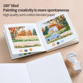 30 heets Watercolor Drawing Notebook Sketch Handbook Pad Sketching Paper For Student Artists Painting Traval Book Art Supplies