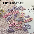10pcs Candy Color Scheme Pet Hairpins Cat Dog Hair Clip Pin Accessories Hairgrip Headdress Cute Fashion Pet Accessories