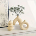 Bohemian ceramic vase set, decorative vase ornaments, wedding living room, bedroom, coffee shop, dining table decoration gifts