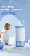 Automatic Portable Electric Pet Foot Washing Machine Quick Paw Cleaner Waterproof Low Noise Cup for Pets