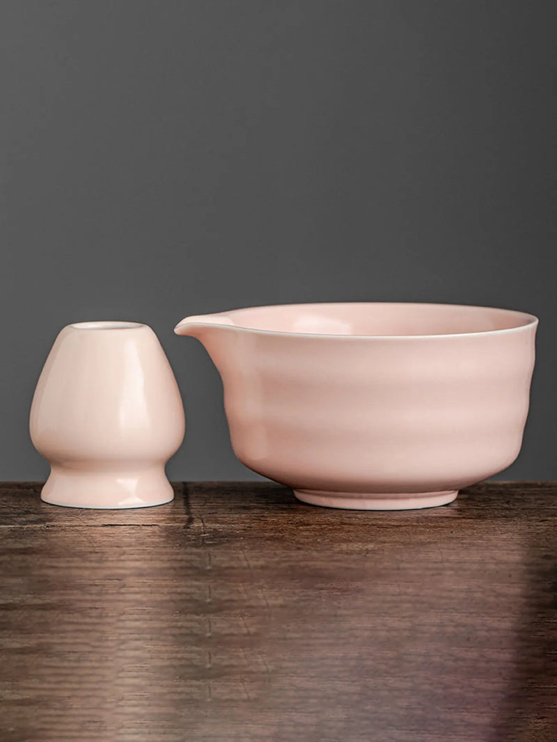 2pcs 500ml multi-style threaded ceramic matcha bowl, tea set, matcha making, dessert pastry making, tea making tools, easy to ca