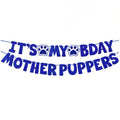 Dog Birthday Party Kit - Bandana, Hat, Bow Tie & Bday Banner for Small Dogs, Puppy Decor with It’s My Bday Signs Boy/Girl