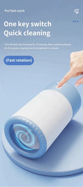 Automatic Portable Electric Pet Foot Washing Machine Quick Paw Cleaner Waterproof Low Noise Cup for Pets