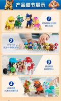 Genuine Paw Patrol 10th Anniversary All Paws On Deck Toy Figures Gift Pack with 10 Collectible Action Figures Kids Toys Ages 3+