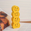 ‌1pc Ceramic Happy Face Vase - Art Deco Boho Flower Holder for Wedding/Home Decor