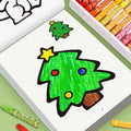 32 Pages, Fun Children's Coloring Book, Interactive Drawing Book, Graffiti Drawing Book Containing Colorful Patterns and Strokes