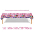 Gabby Dollhouse Birthday Party Supplies Plates Cups Tablecloth Napkins Gabby Cat Birthday Decoration Supply Kit Kids Party Favor