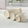 3pcs Bohemian Ceramic Vase Set, Modern Bohemian Farmhouse Home Decoration Vase, Living Room, Bookshelf, Dining Table Decoration