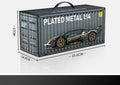 Technology 1:14 Black Supercar racing building blocks assembled brick car toy gift for boys birthday present