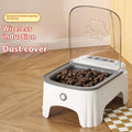 2025 Smart Pet Feeder Automatic Induction Moisture Proof Cat Dog Food Dispenser Easy to Clean Durable for African European Ma...