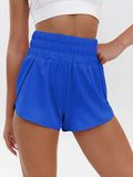 2025 New European and American Women's Shorts High Waist Elastic Loose Quick-drying Sports Casual Shorts Breathable Pants