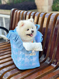 Puppy Dog Cat Bag Portable Pet Carrier Bag Breathable One-shoulder Bag Handbag Summer Travel Dog Outdoor Transport Basket Poodle