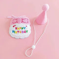 1set Cute puppy kitten birthday hat and scarf dog hat scarf pet birthday supplies cat and dog accessories