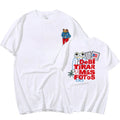 2025 BAD BUNNY New Album Shirt DTMF Debí Tirar Más Fotos T-shirt Harajuku 2 Side Print Trendy Hip Hop Tees Y2k Summer Tshirt Top