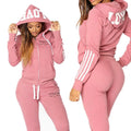 Italy Fashion Tracksuit for Woman 2025 Autumn Popular Zip-up Hoodie Sweatpants Female Urban Casual Fashion Sportswear 2Piece Set