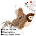 Self-Moving Automatic Cat Teaser Ball with Faux Tail Rechargeable Smart Sensor Cat Toy for Indoor Cats Cat Toys Interactive