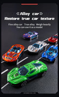 3D Rail Car - Over the Track, High Impact Flying Car - Transformed Inertial Car Puzzle Power Car Toy Set - Alloy Car Toy Set