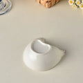 4pcs chicken shaped plates, ceramic seasoning plates, cute mini plates