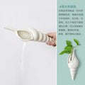 1Pc Amagogo Modern White Ceramic Sea Shell Conch Flower Vase Wall Hanging Home Decor