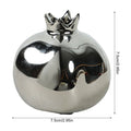 Creative Ceramic Vase Pomegranate Shaped Vase Home Office Table Decoration Crafts for Grow Plant Insert Artificial Flower Holder