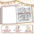 Picture Book With 24 Pages Suitable For Travel And Leisure Featuring The New Summer Theme Seaside Hawaii Coloring Book